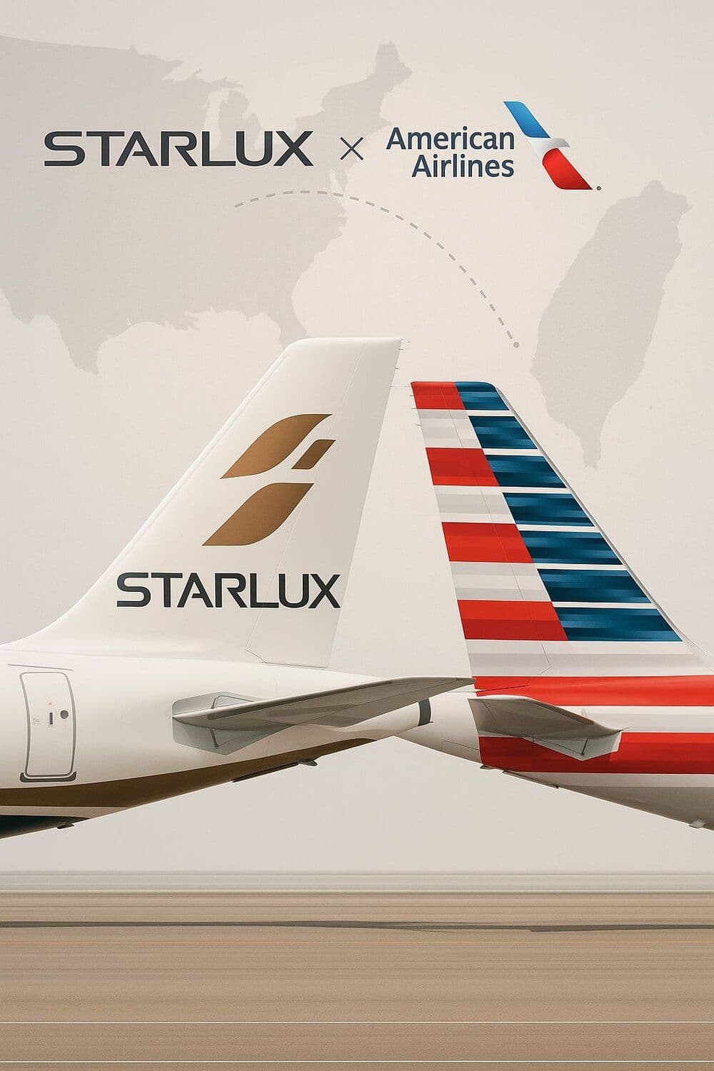 STARLUX Airlines and American Airlines Form Official Partnership