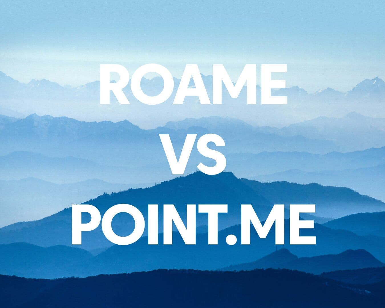 Roame vs Point.me: Which award flight search tool is better for you?