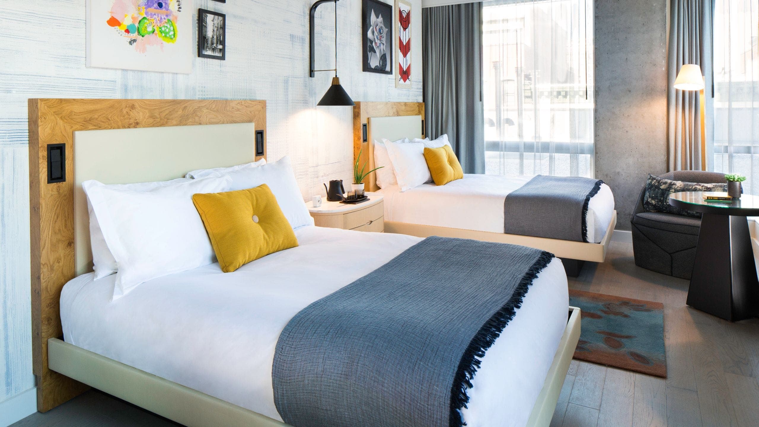 2 Double Beds - Image 1