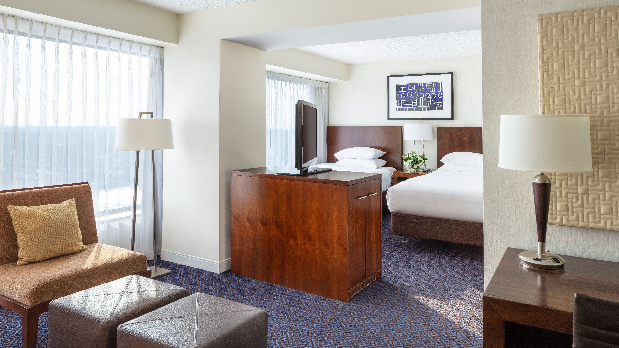 Two Double Beds - Image 3