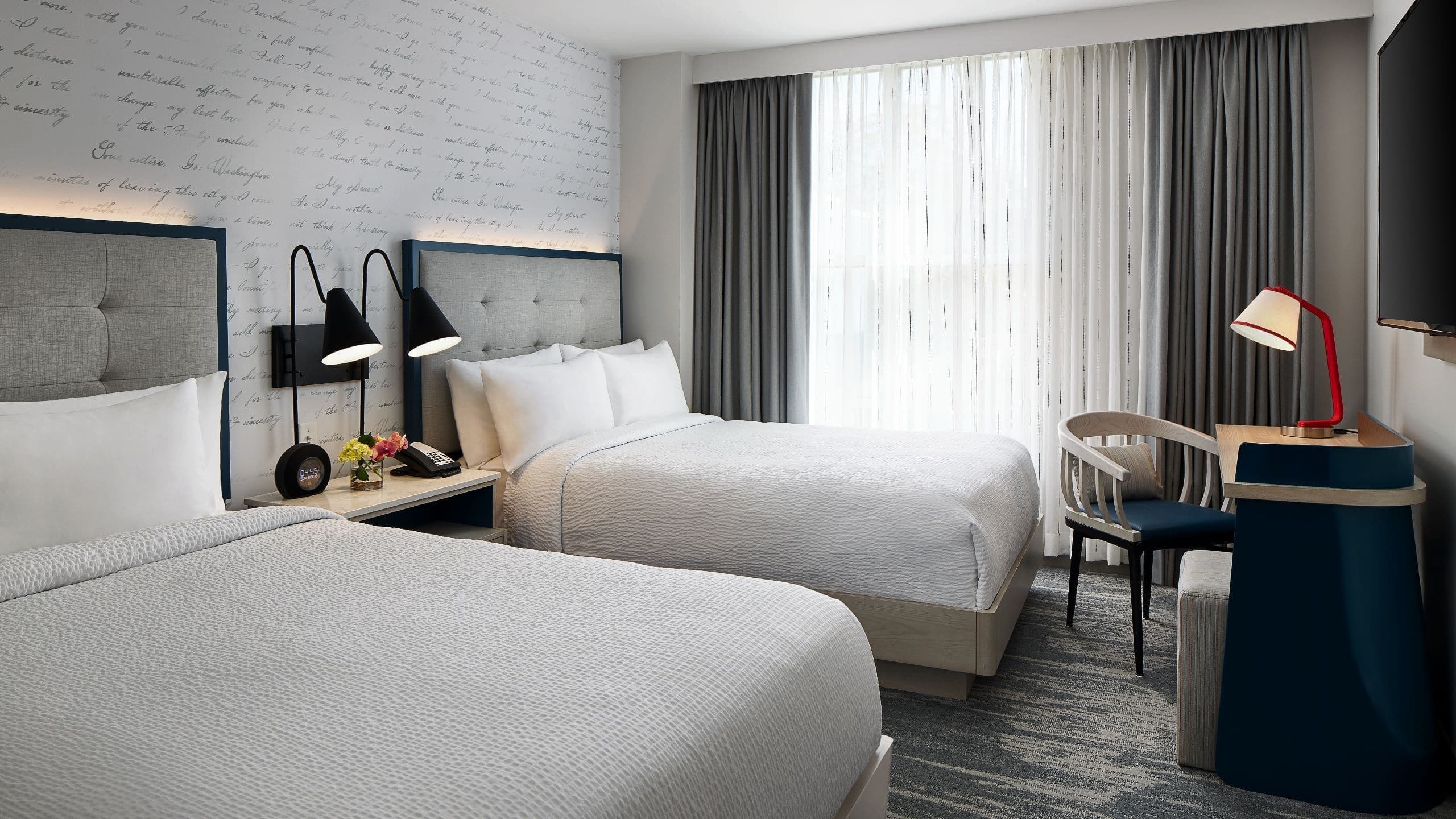 Standard | Two Double Beds - Image 1