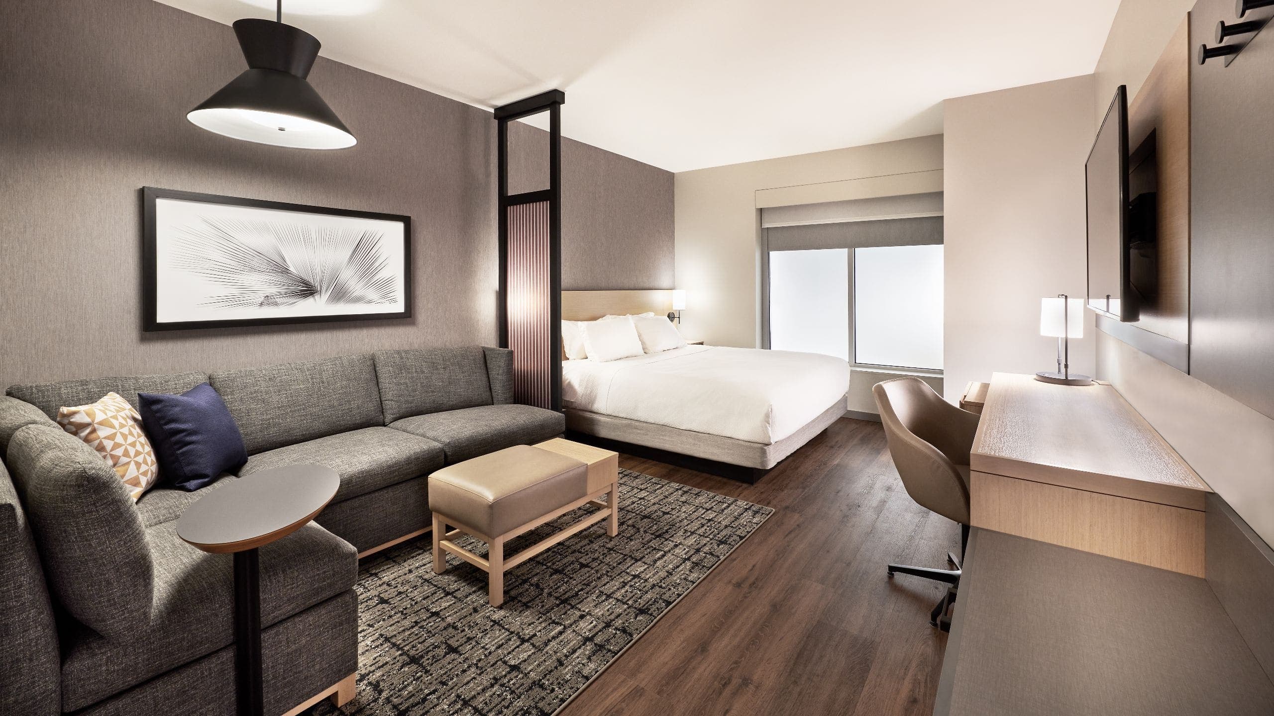 Accessible | King Bed with Roll-In Shower (Plus Sofa Bed) - Image 1