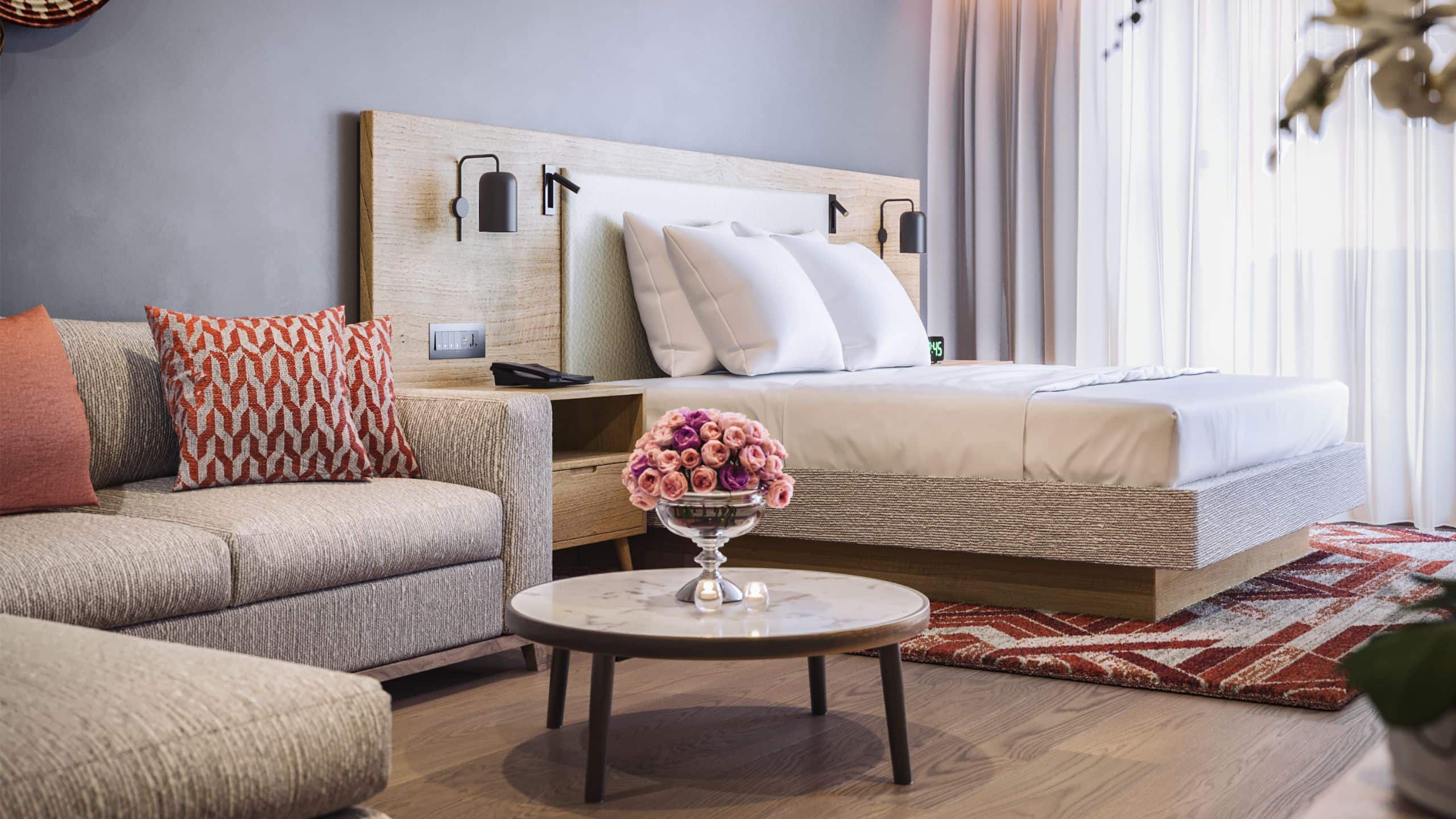 1 King Bed - Image 1