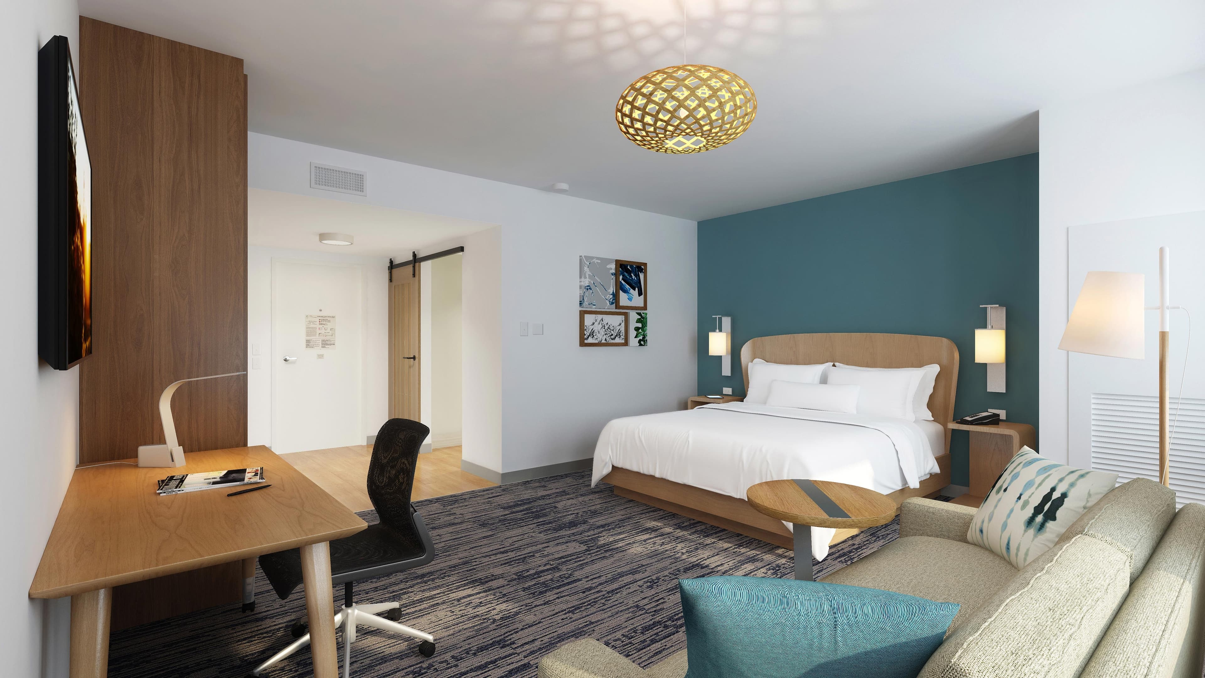 1 King with Pullout Sofa - Image 1