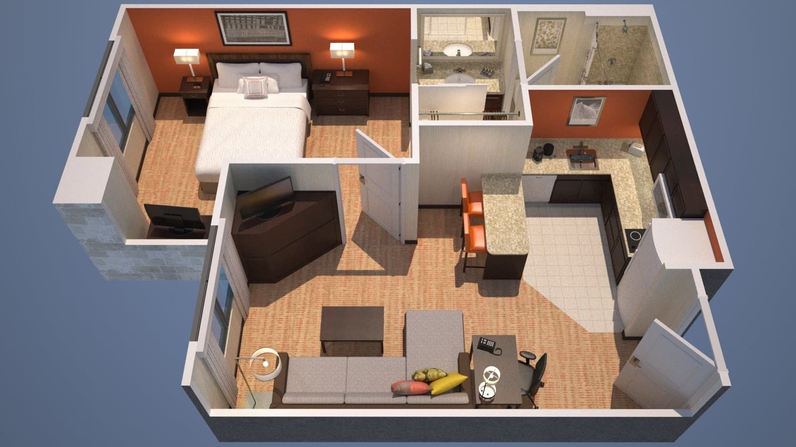 1 Bedroom Suite - Image 8
