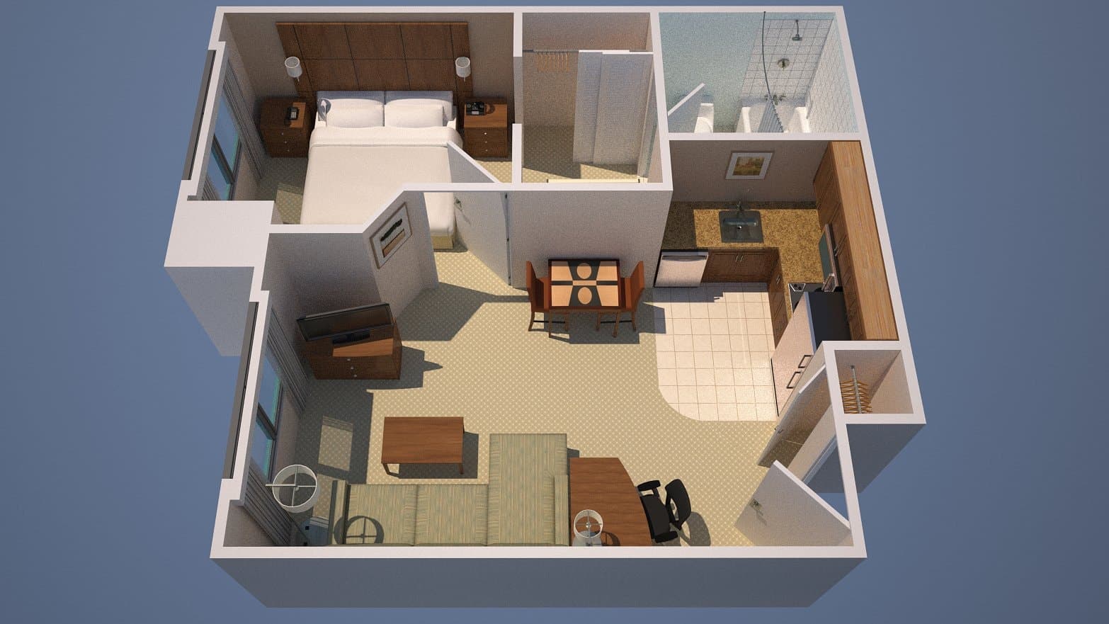 1 Bedroom Suite - Image 5