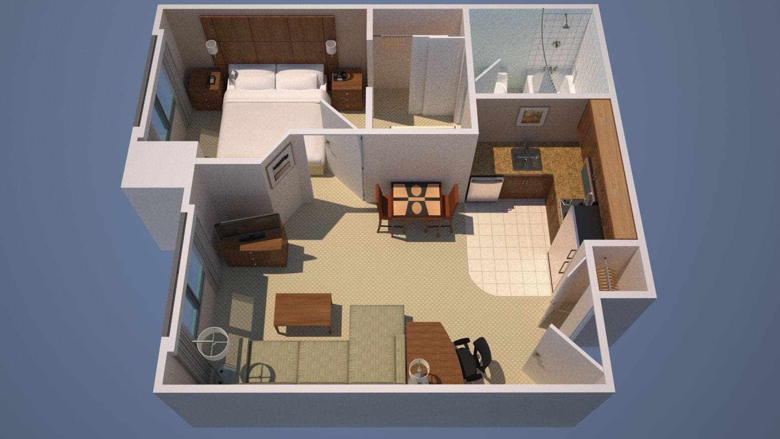 1 Bedroom Suite - Image 6