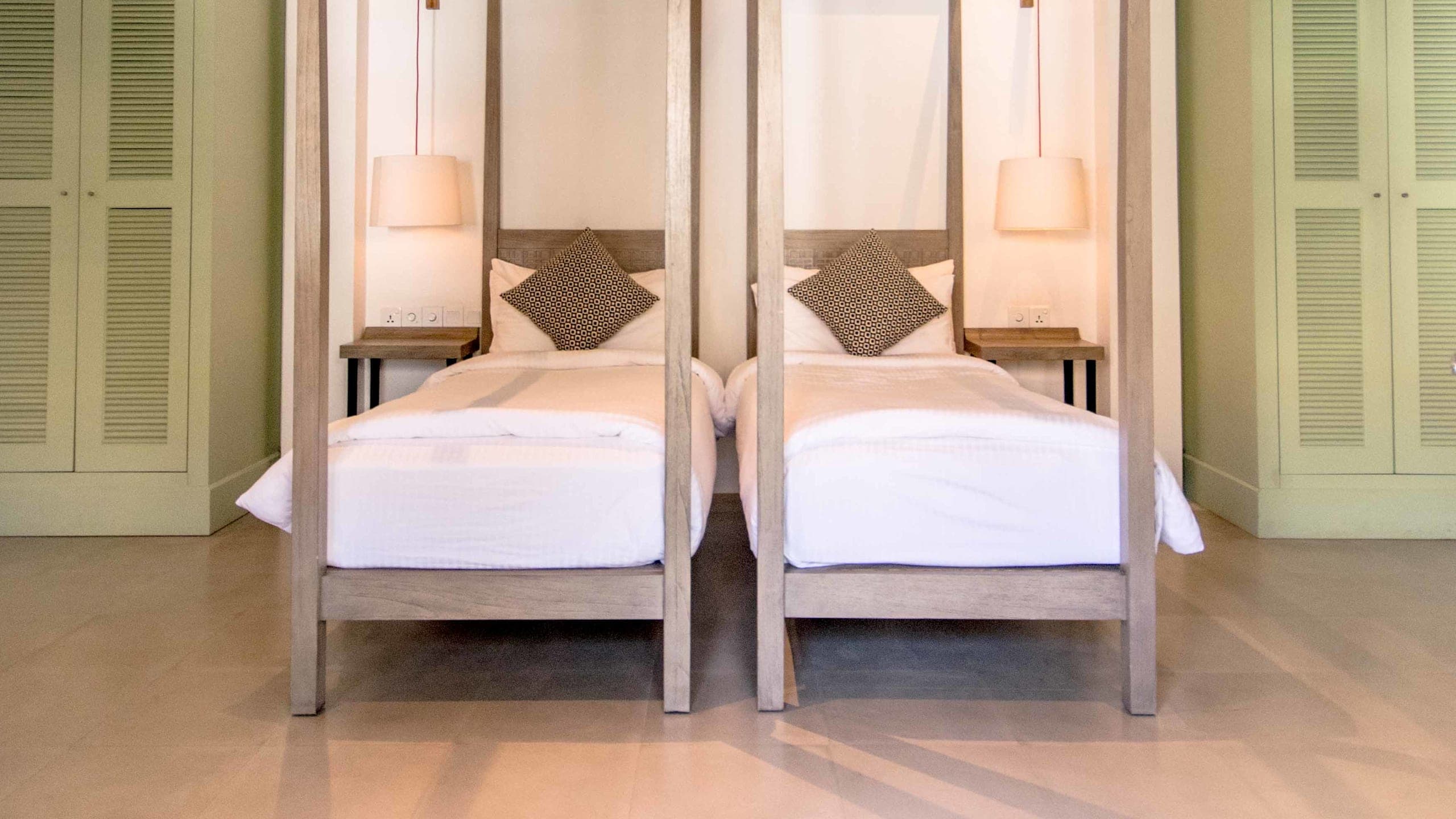 Bazaar Twin Bedroom - Image 1